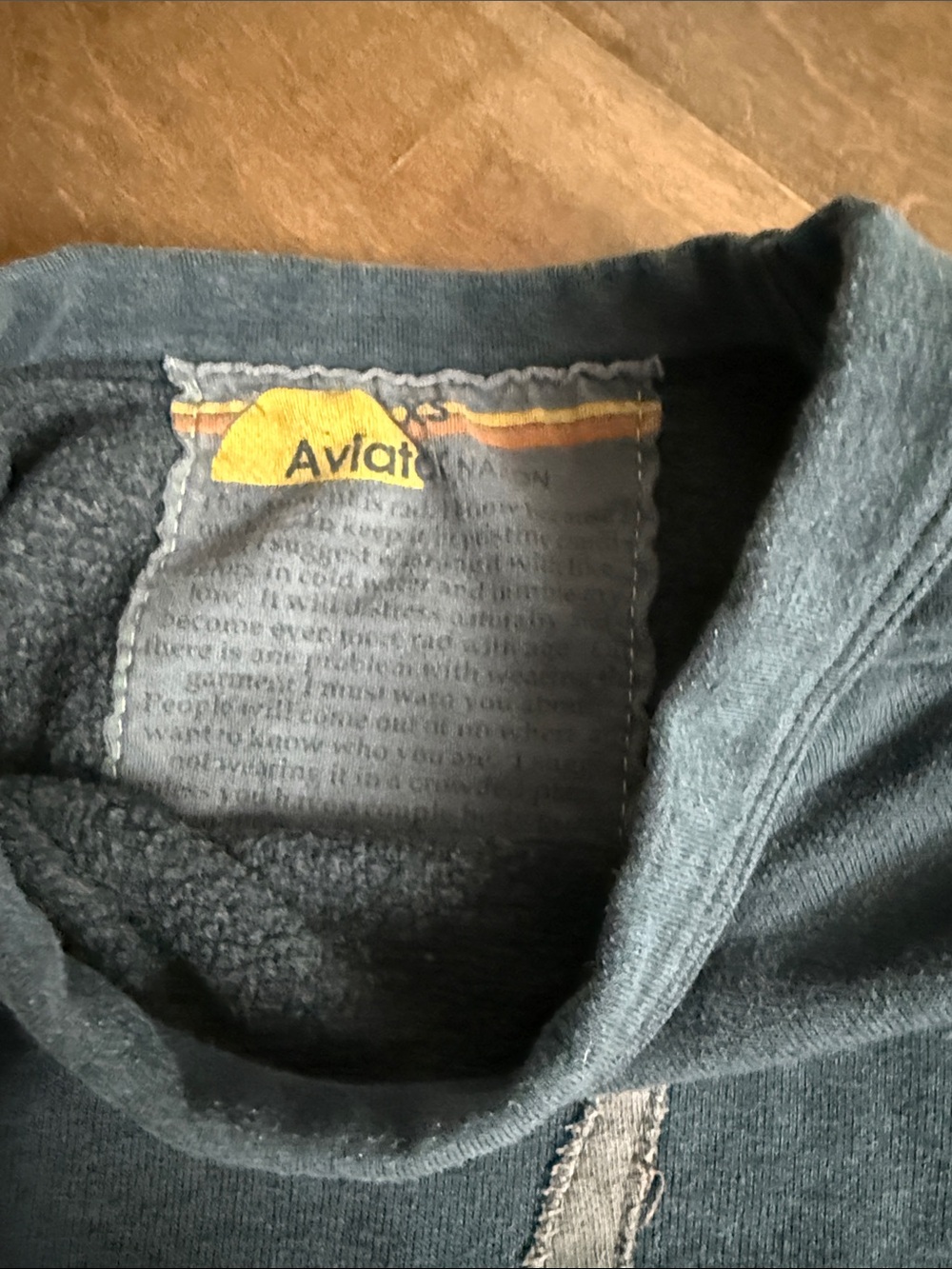 Aviator Nation Navy Sweatshirt - Picture 5 of 6